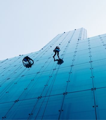 Yüksek(Dağcılık) Cam Silme Hizmeti